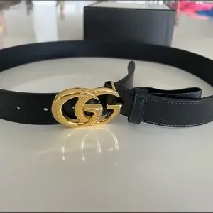 Gucci | Accessories | Authentic Gucci Black Belt W Receipt  display picture 3